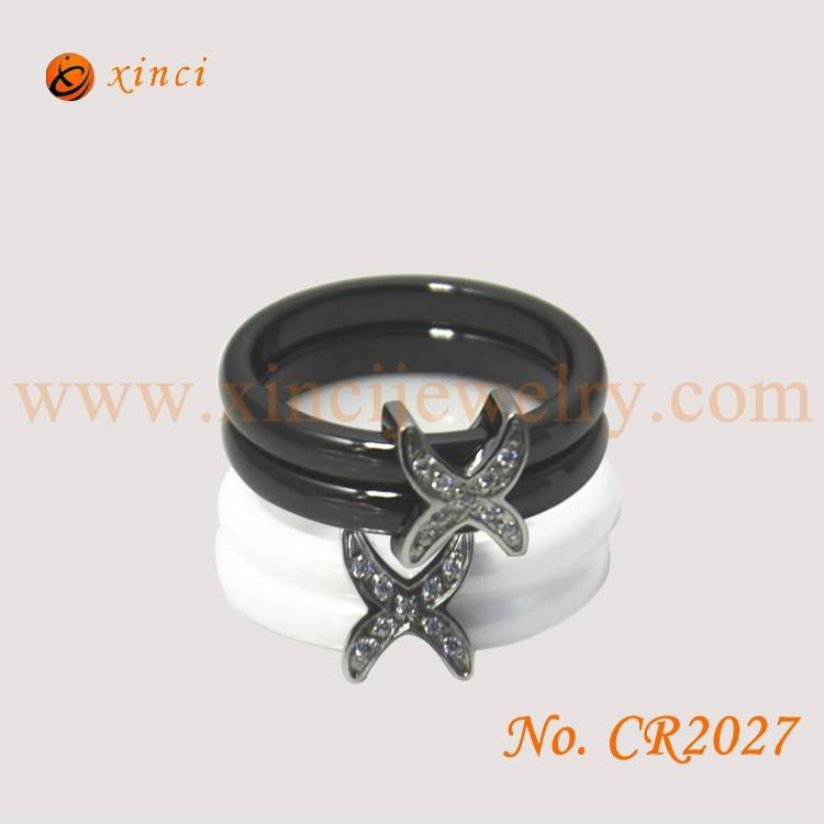 high quality ceramic jewelry ceramic rings No. CR2027 2