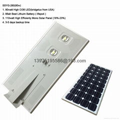 all in one solar led street light