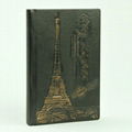 Europe retro style PU embossing diary