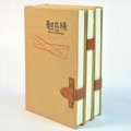 OEM kraft paper hardcover notebook 2015/chinese-style custom diary 3