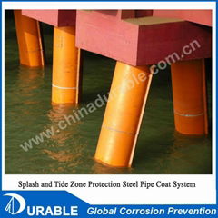 Splash and Tide Zone Protection Steel Pipe Coat System