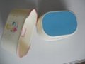 Portable plastic baby potty baby toilet with high back  5