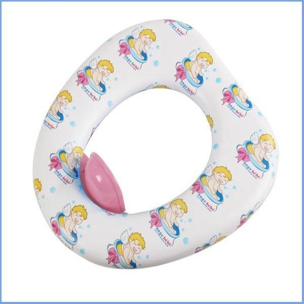 2014 hot selling soft children toilet seat and training kid toilet mat  4