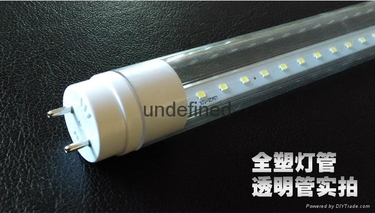High lumen 4ft t8 Nano led tube light wholly plastic housing light g13 18W  4