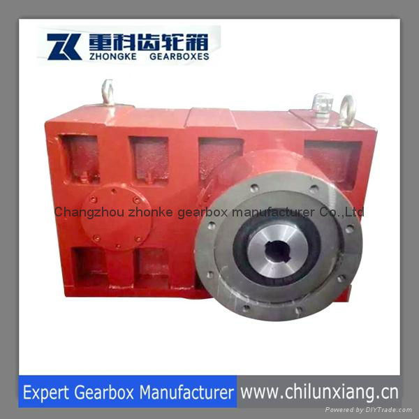 Plastic single screw extruder gearbox