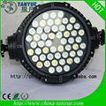 54*3W RGBW waterproof led par light for sale 5