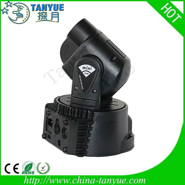 Factory price RGB 15W mini moving head spot led light bar 3