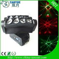 LED light source 8*10w spider light moving head beam 1