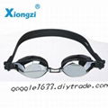 Adult's style silicone waterproof swim goggle  3