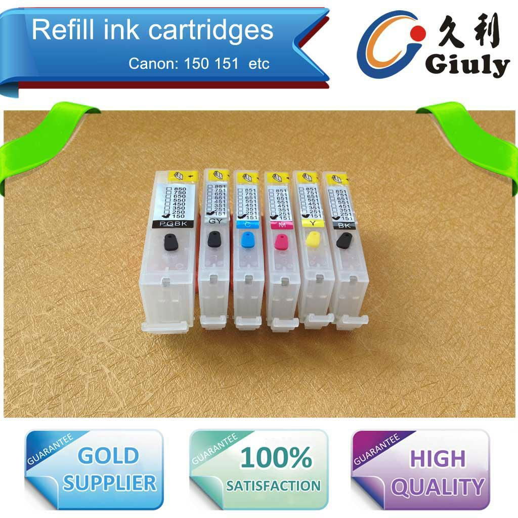 refill ink cartridge for Canon PGI-150 CLI-151 with ARC chips 4