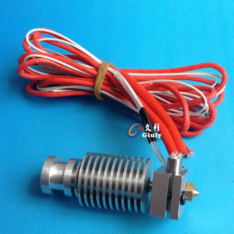 Short-distance 3D Printer J-head Hotend for 1.75mm/3.0mm E3D Bowden Extruder