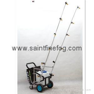 Battery powered disinfecting poultry farming equipment 4