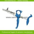 Stainless-Steel veterinary syringe with accurate and reliable fixed-dosage 1