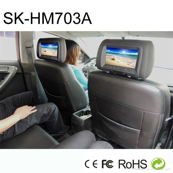 7''  Headrest Monitor only 2