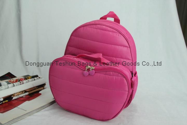 girl's pretty school bag with new design