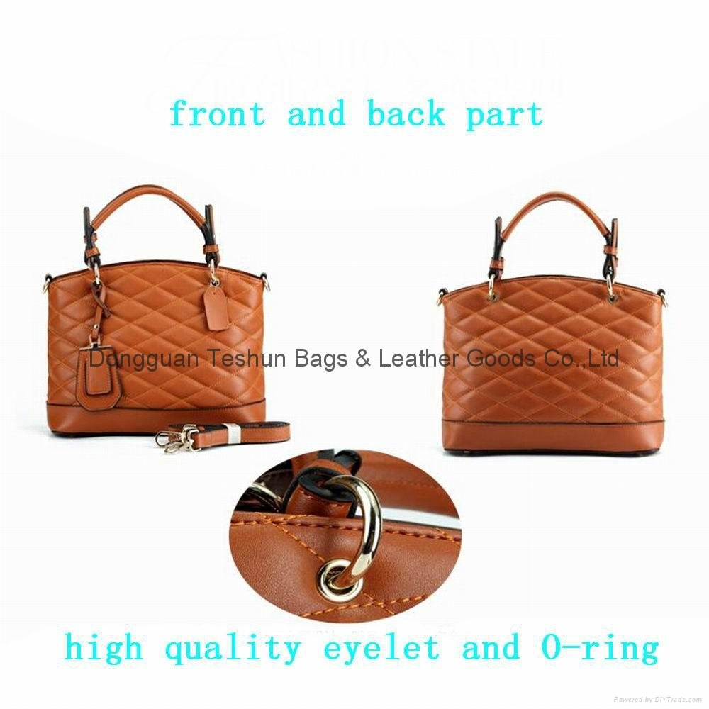 quilted leather ladies handbags 3