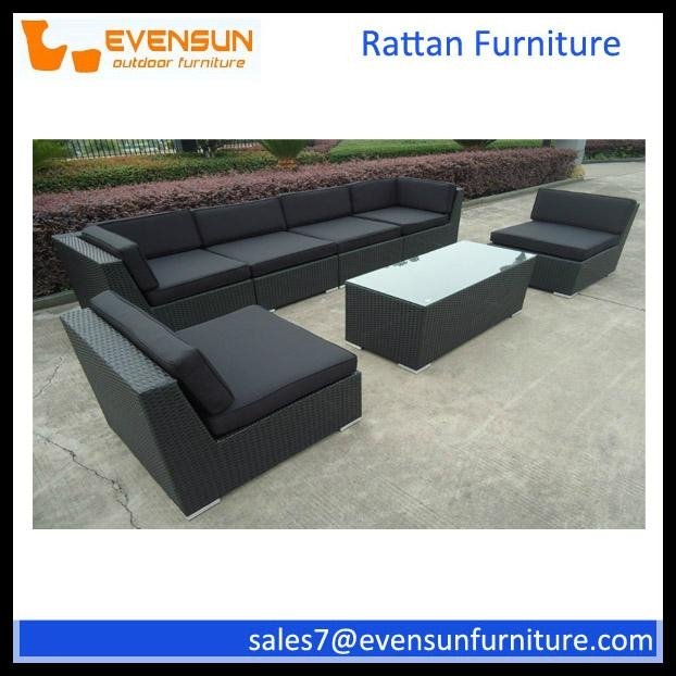 Living Room Luxury Rattan Sofa Sets 2