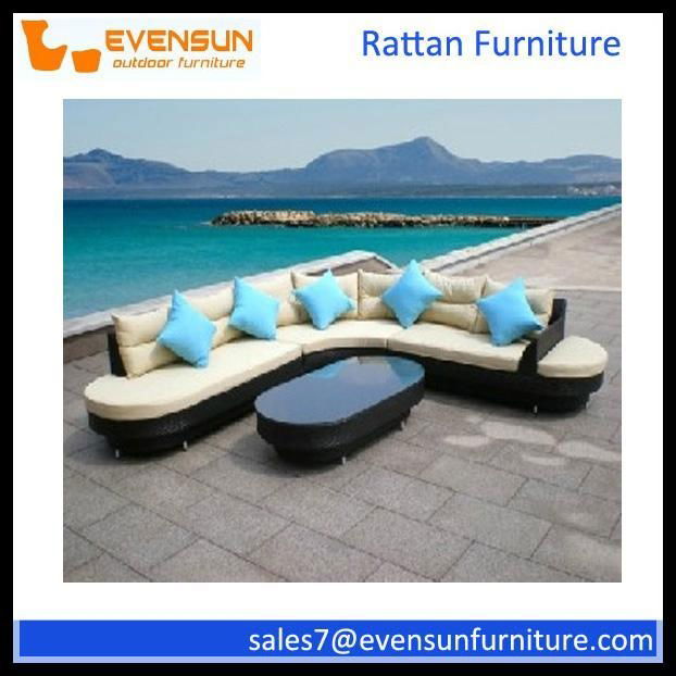Living Room Luxury Rattan Sofa Sets 3