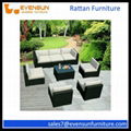 2015 Newest Outdoor Rattan Sofa Sets 3