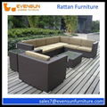 Garden Rattan Balcony Sofa Set