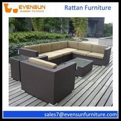 Garden Rattan Balcony Sofa Set