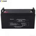 Deep Cycle AGM Battery 12V100ah for Solar Power System 4
