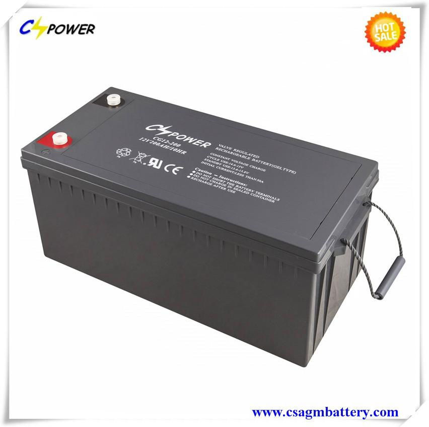 Deep Cycle Gel Battery 12V100Ah for solar power system
