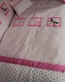 baby pink bedding set for girl 2