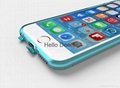 hellodeere Color 4.7 inch Ultra Slim Transparent soft TPU Case For iPhone 6  3
