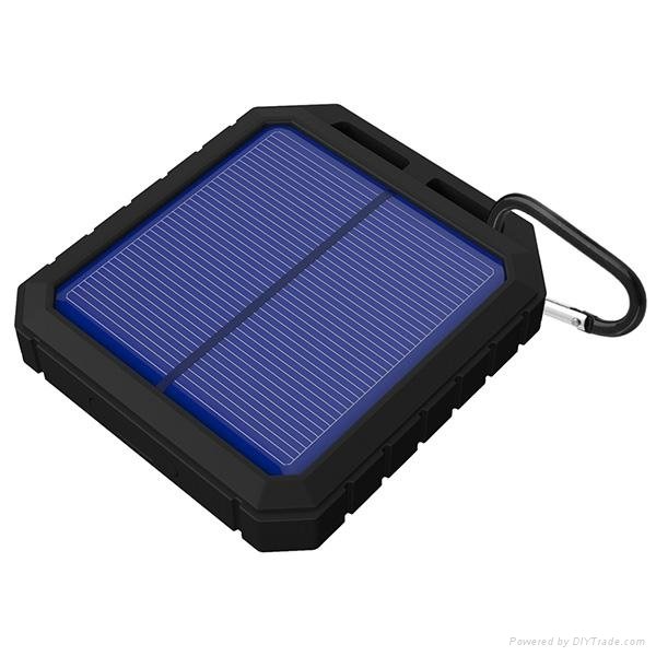 Rain-resistant Portable Solar Panel Power Bank