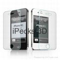 Anti-fingerprint screen protector for iPhone 4/4s