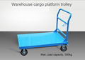 Warehousing logistics platform utility trolley 3