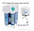 10" 6 stage RO energy water purifier