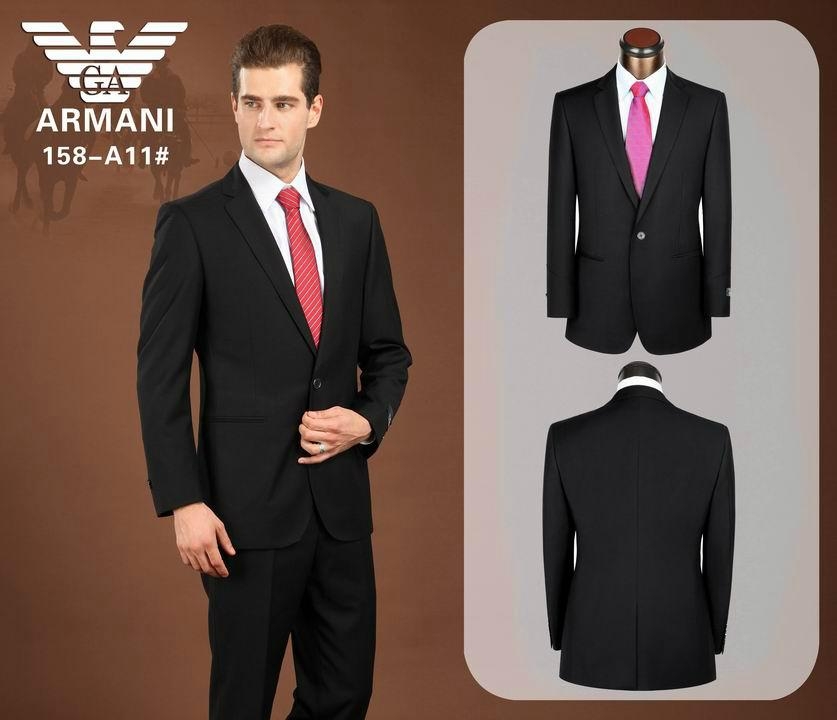 armani suit wedding