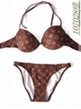 Louis Vuitton Bikini LV triangle bikini top  swimsuit lv bikini beach wear tops