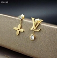 louis vuitton earrings louis vuitton Stud LV earring LV drops hoop earrings