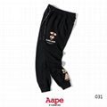Men AAPE long pants  bape  shark pants print bathing bape pant