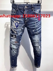  DSQ men pants Dsquared jeans casual trousers fashion diesel pant  DSQ men jeans