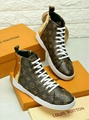 LV mens sneakers shoes LV  loafers Louis Vuitton Man high cuts boots angkle boot