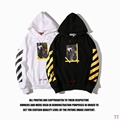 0ff white hoodies splicing sleeves bape jackets shark coat zip up hoodies