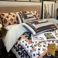               duvet cover     onogram bed sheet     edding sets 200*220cm 15
