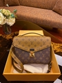 LV cross body bag Louis Vuitton bag  Monogram canvas handbags Calfskin leather