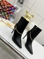 LV shoes Louis Vuitton real leather ankle boot laureate platform desert boots