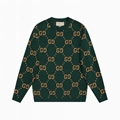 mirror logo print sweatshirt Men Cotton Knit sweaters