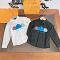 louis vuitton Children kids Classic Tracksuits boy t shirt girl t shirt