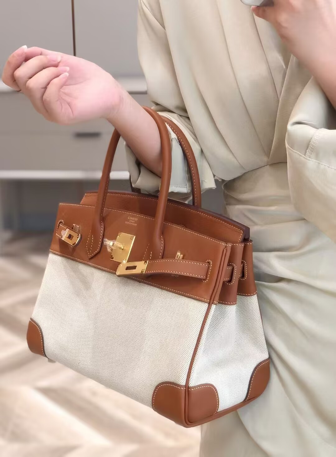        birkin handbags canvas shoulderbags women purse crossbody bag 5