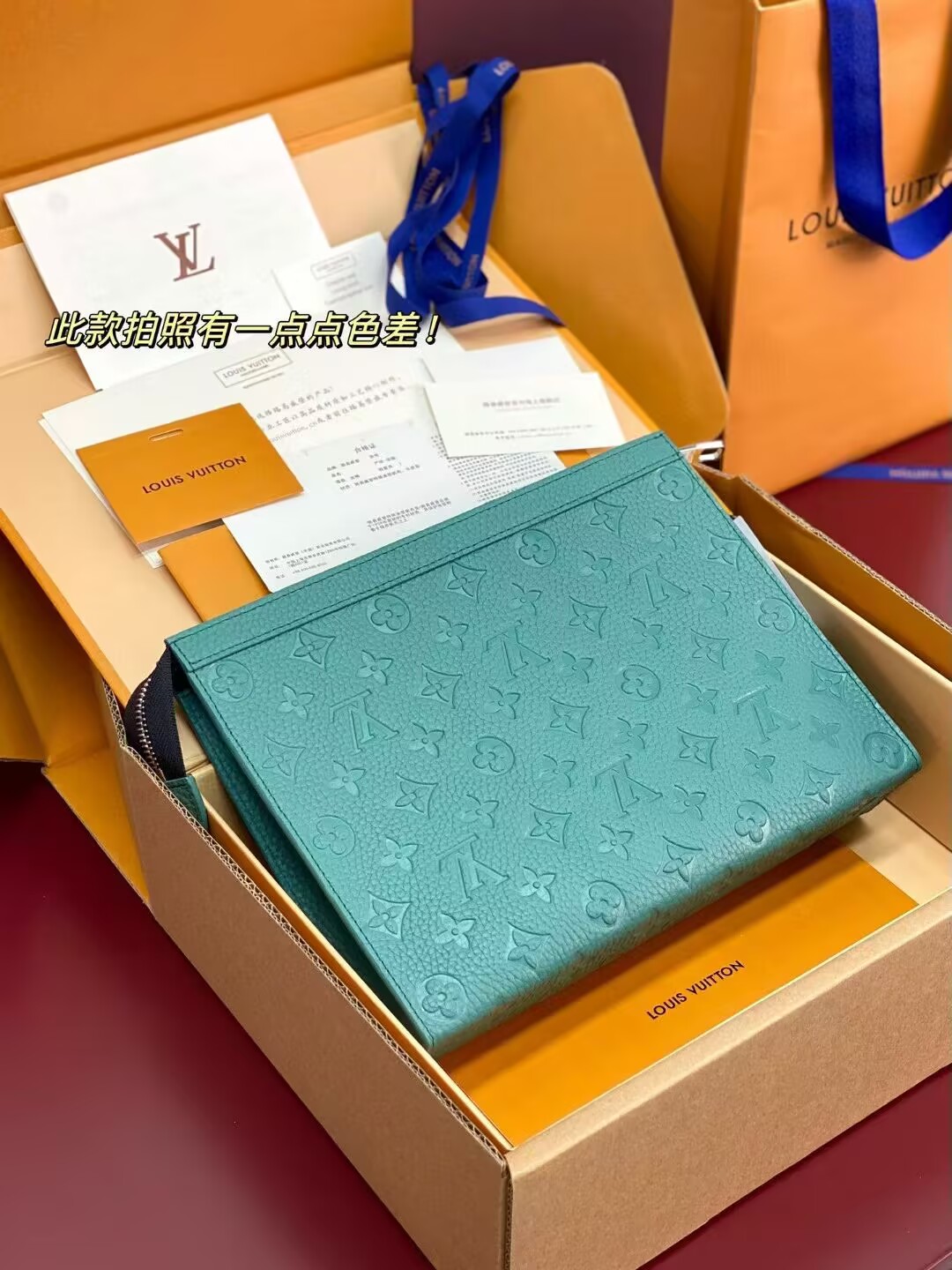               cosmetic bag Leather box bag cosmetic bag     ags monogram bag 11