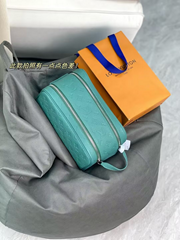               cosmetic bag Leather box bag cosmetic bag     ags monogram bag