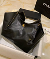 CC tote handbags black leather bag crossbody bags leather handbag purses 