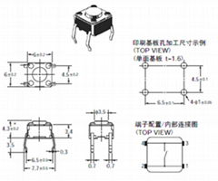 欧姆龙原装正品轻触开关B3F-1002